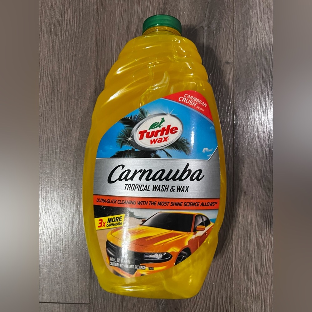 Turtle Wax Carnauba Wash & Wax Car Bike - 1.42L
